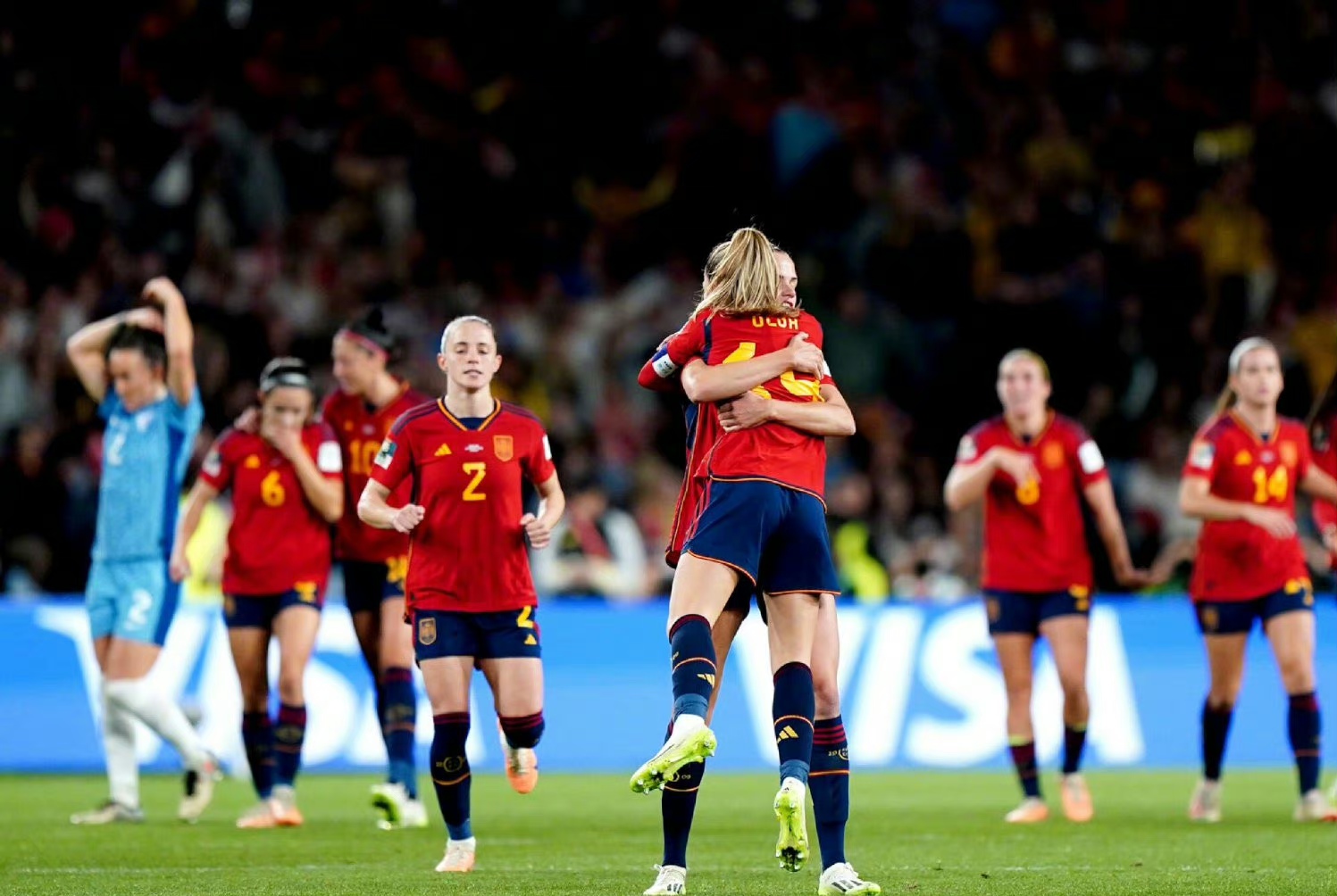 西班牙女足大比分战胜对手,实现五连胜 西班牙女足大比分战胜对手,实现五连胜