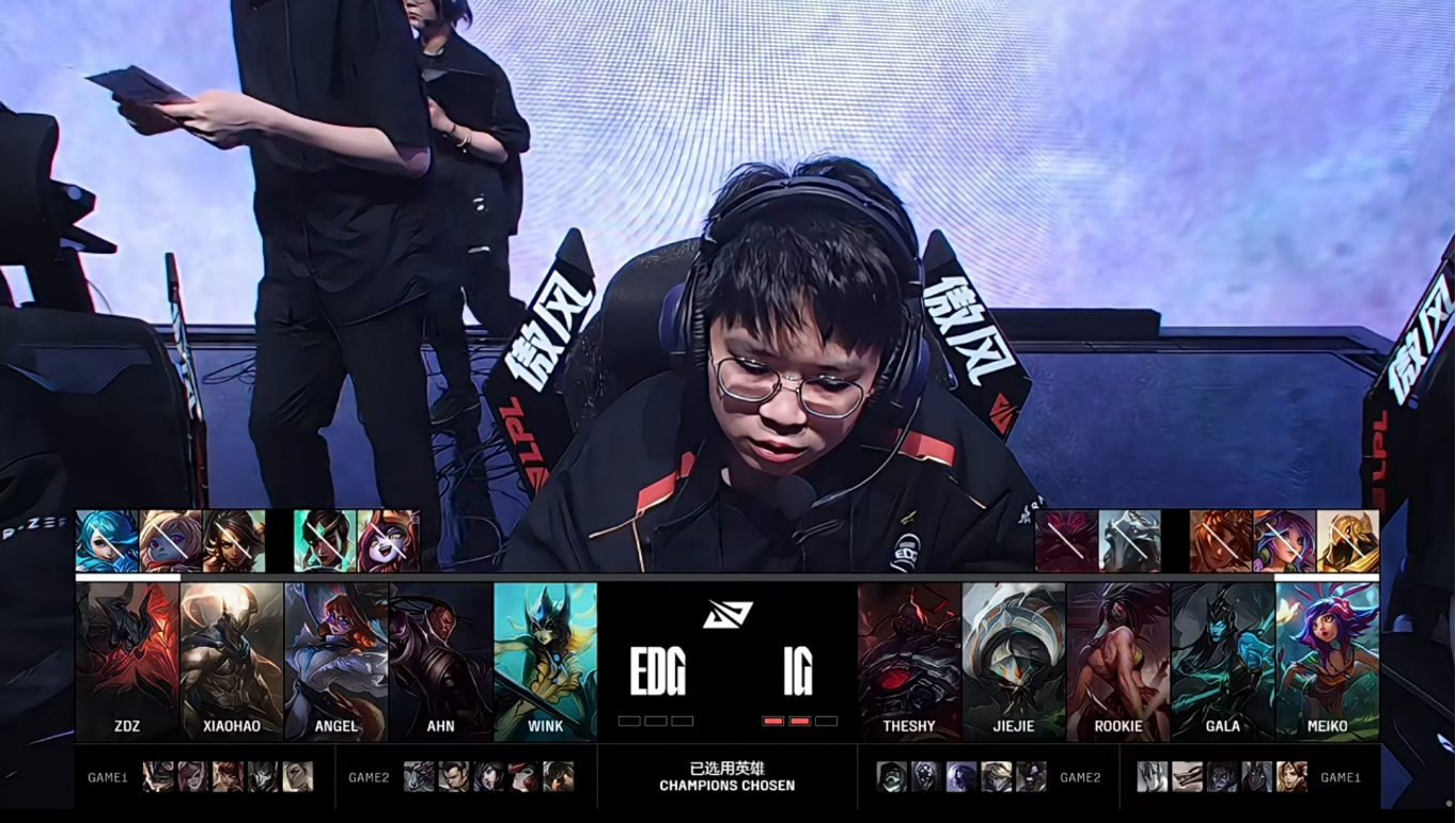 EDG碾压WBG，Peanut单局斩获MVP鏖战多局2025世界赛，引爆全场热议